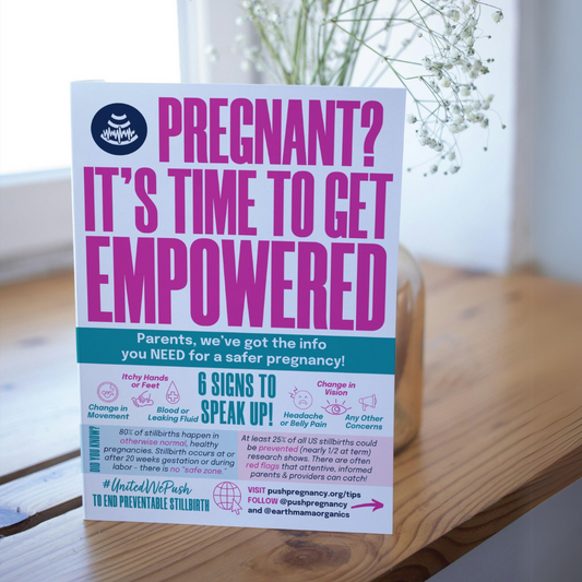 Empowered Pregnancy Tips (DETAILED) Card - English | Spanish