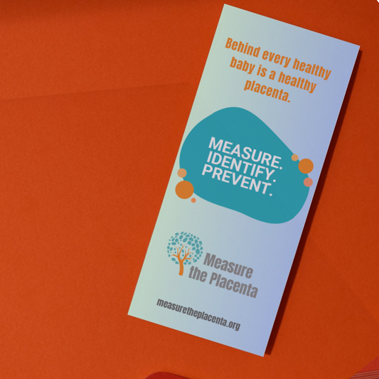 Measure The Placenta Overview Trifold Brochure (50 count)